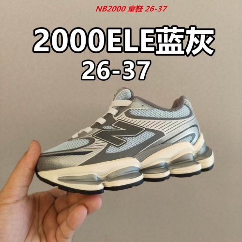New Balance 2000 Kids Shoes 6006 Child
