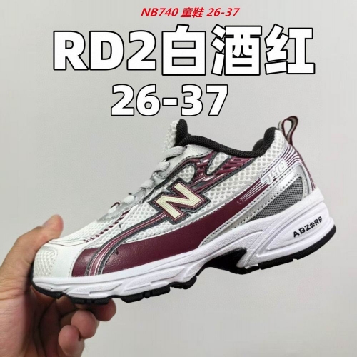 New Balance 740 Kids Shoes 6002 Child