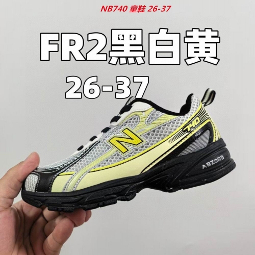 New Balance 740 Kids Shoes 6012 Child