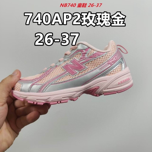 New Balance 740 Kids Shoes 6007 Child