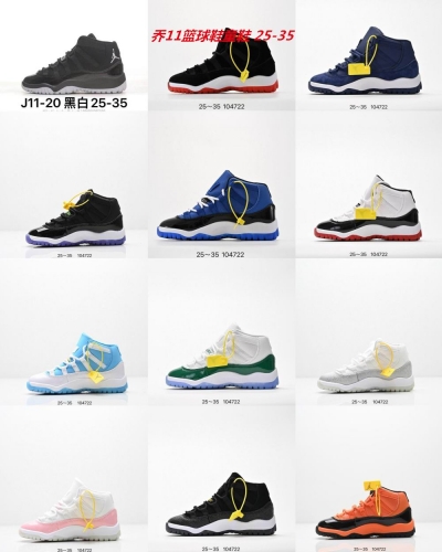 Air Jordan 11 Kids Shoes 6042 Child