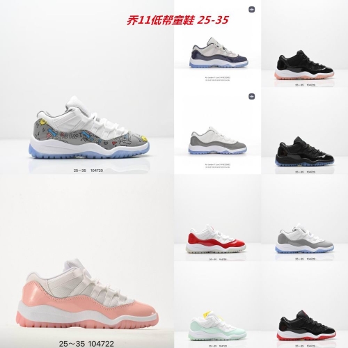 Air Jordan 11 Kids Shoes 6024 Child