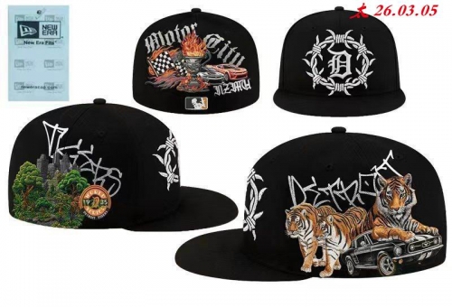 Detroit Tigers Fitted caps 1009 Men