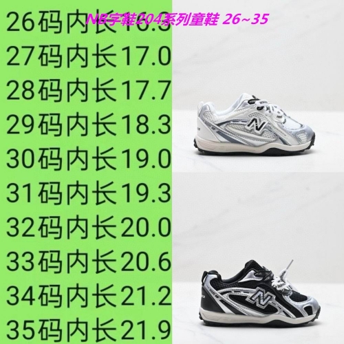 New Balance 204 Kids Shoes 6014 Child