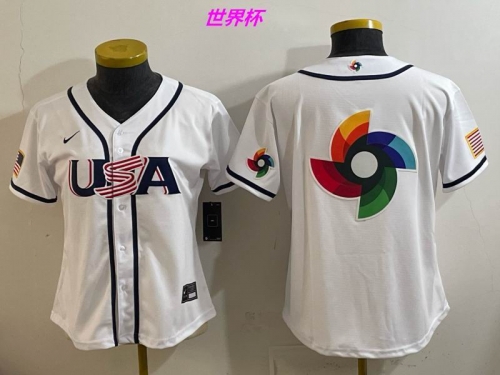 MLB The World Cup Jersey 10111 Women