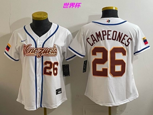 MLB The World Cup Jersey 10172 Women