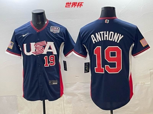 MLB The World Cup Jersey 10194 Men