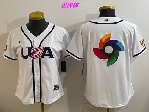 MLB The World Cup Jersey 10109 Women