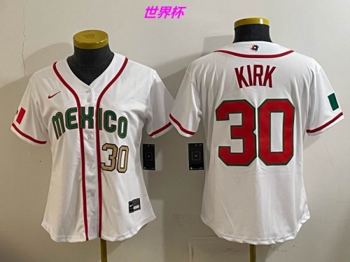 MLB The World Cup Jersey 10093 Women