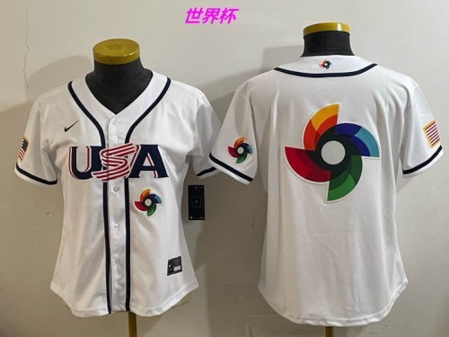 MLB The World Cup Jersey 10113 Women