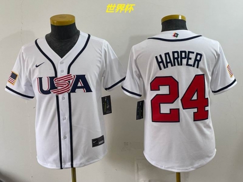 MLB The World Cup Jersey 10222 Youth