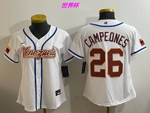 MLB The World Cup Jersey 10168 Women