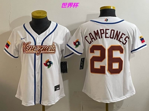 MLB The World Cup Jersey 10171 Women
