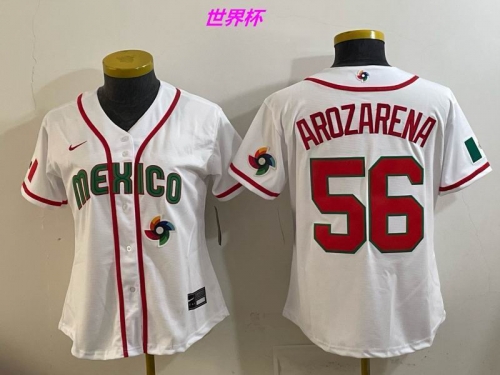 MLB The World Cup Jersey 10098 Women