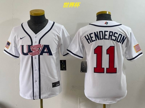 MLB The World Cup Jersey 10217 Youth