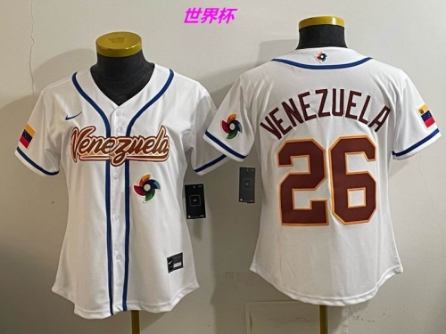 MLB The World Cup Jersey 10163 Women