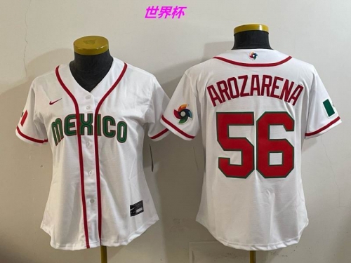 MLB The World Cup Jersey 10096 Women