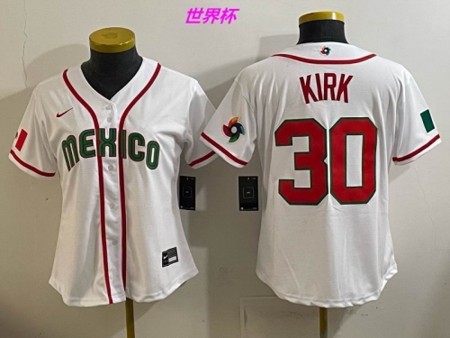 MLB The World Cup Jersey 10089 Women