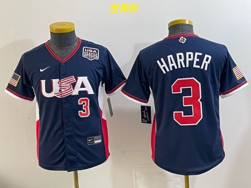 MLB The World Cup Jersey 10009 Youth