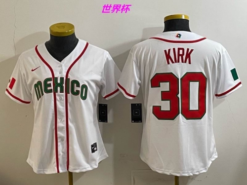 MLB The World Cup Jersey 10088 Women