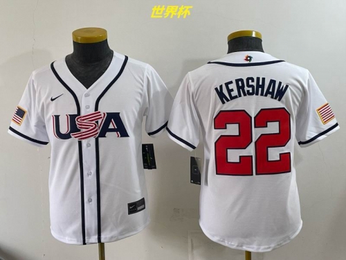 MLB The World Cup Jersey 10221 Youth
