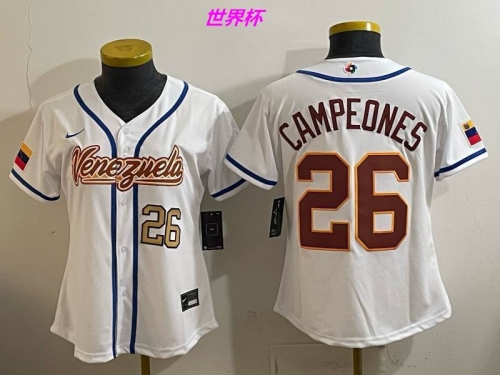 MLB The World Cup Jersey 10174 Women