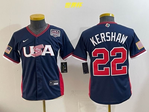 MLB The World Cup Jersey 10017 Youth
