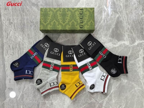 G.u.c.c.i. Short Socks 1408 Men/Women