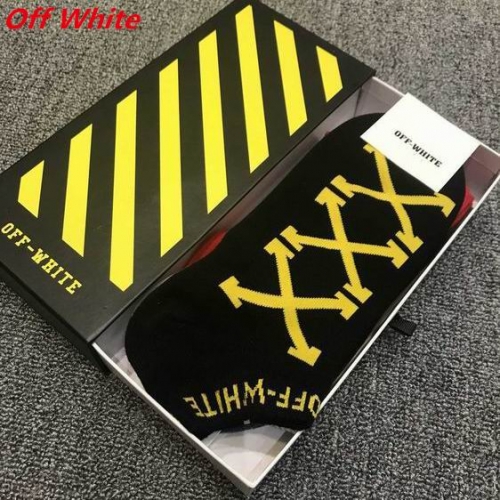 O.f.f.-W.h.i.t.e. Socks 1114 Men/Women