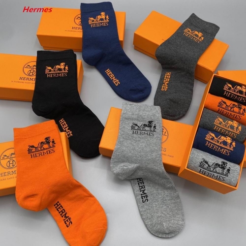 H.e.r.m.e.s. Socks 1401 Men/Women