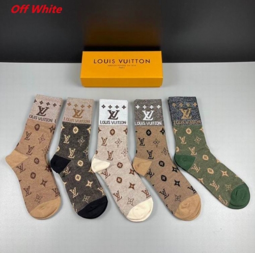 O.f.f.-W.h.i.t.e. Socks 1100 Men/Women