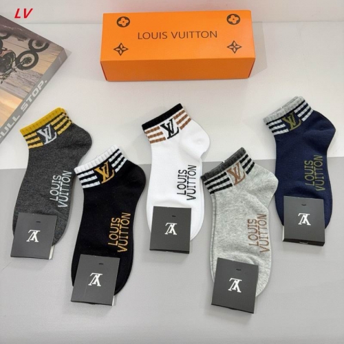 L..V.. Socks 1595 Men/Women