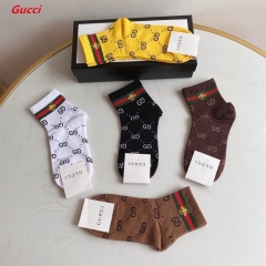 G.u.c.c.i. Short Socks 1323 Men/Women