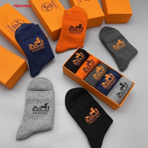 H.e.r.m.e.s. Socks 1402 Men/Women