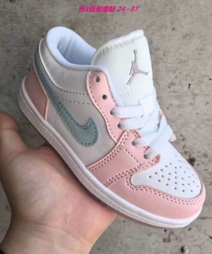 Jordan 1 Low Top Kids Shoes 6030 Child