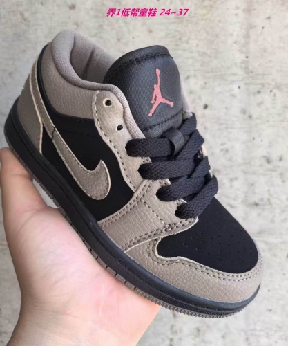 Jordan 1 Low Top Kids Shoes 6031 Child
