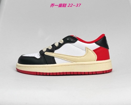 Jordan 1 Low Top Kids Shoes 6039 Child