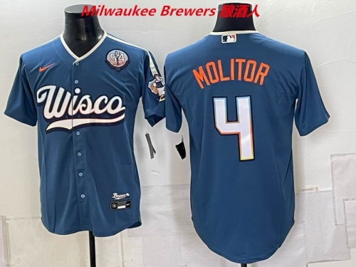 MLB Milwaukee Brewers 10278 Men