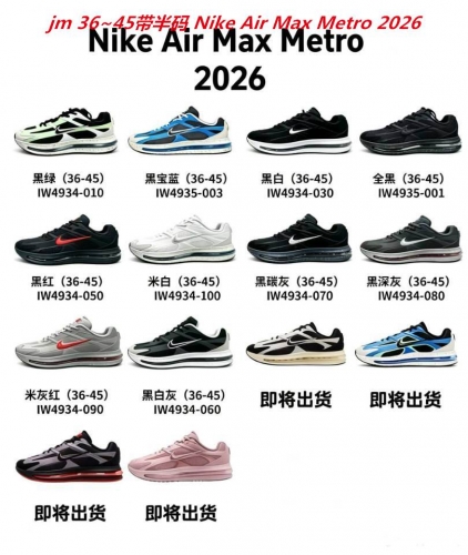 Nike Air Max Metro 2026 Shoes 101 Men/Women