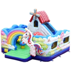 Unicorn Inflatable toddler town