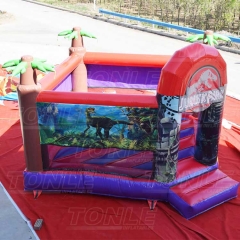commercial inflatable jurassk park dinosaur bounce house