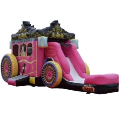 princess carriage bouncer slide combo