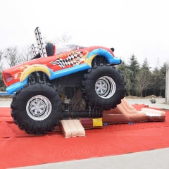 monster truck bouncer slide combo