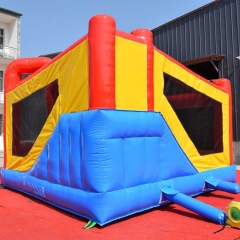 Backyard module 5 In 1 inflatable jumper bounce house moonwalk with slide combo for sale