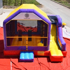 Classic bounce house w/ slide combo