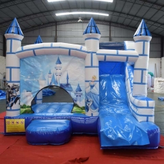 Inflatable princess bouncy castle bounce house slide combo