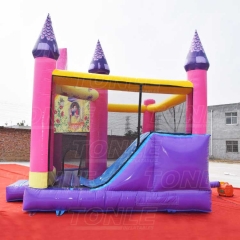 5 in 1 3d princess collection inflatable bounce house for sale