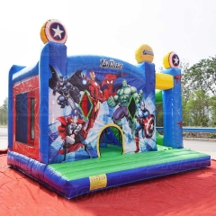 avengers inflatable bouncer w/ slide