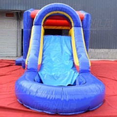 banner bounce castle w/ water slide