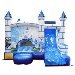 Inflatable princess bouncy castle bounce house slide combo